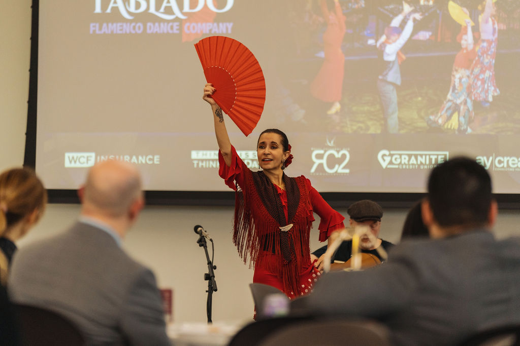 Tablado Flamenco Dance Company performing at WE RISE 2025