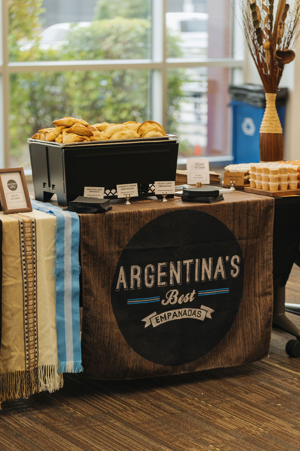 Argentina's Best Empanadas station by Square Kitchen