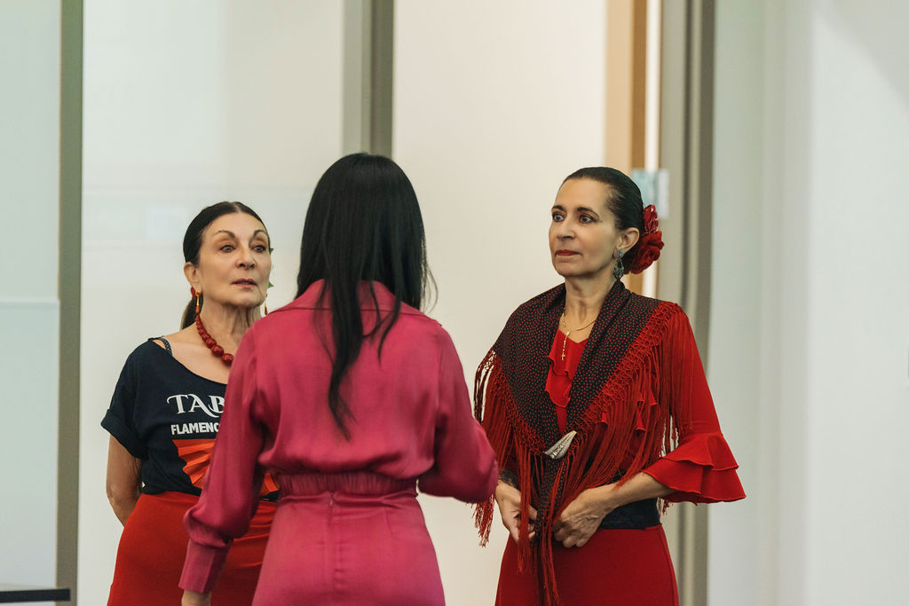 Tablado Flamenco Utah performers before the show